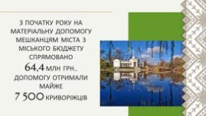 Ю. Вілкул: Продовжуємо підтримувати у цей складний воєнний час криворіжців. З по
