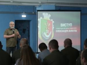 Голова Ради оборони міста Олександр Вілкул подякував військовослужбовцям за мужн