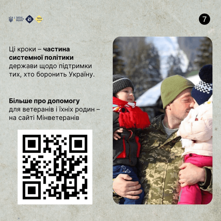 Підтримка ветеранів та їхніх родин: які зміни ухвалив Уряд