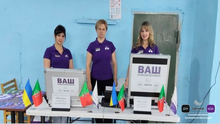 Результати роботи мобільного сервісу Центру  «Віза» («Центр Дії») у червні