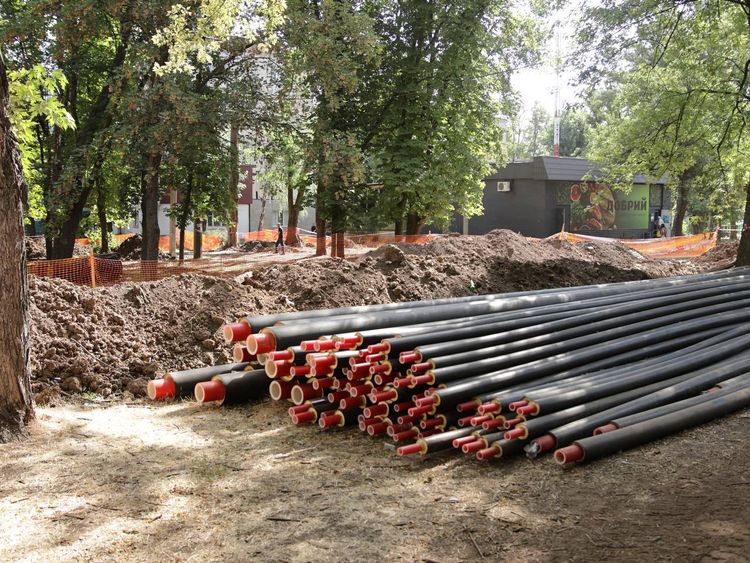 Комплексні роботи  у Тернах: Кривий Ріг масштабно модернізує мережі опалення та 